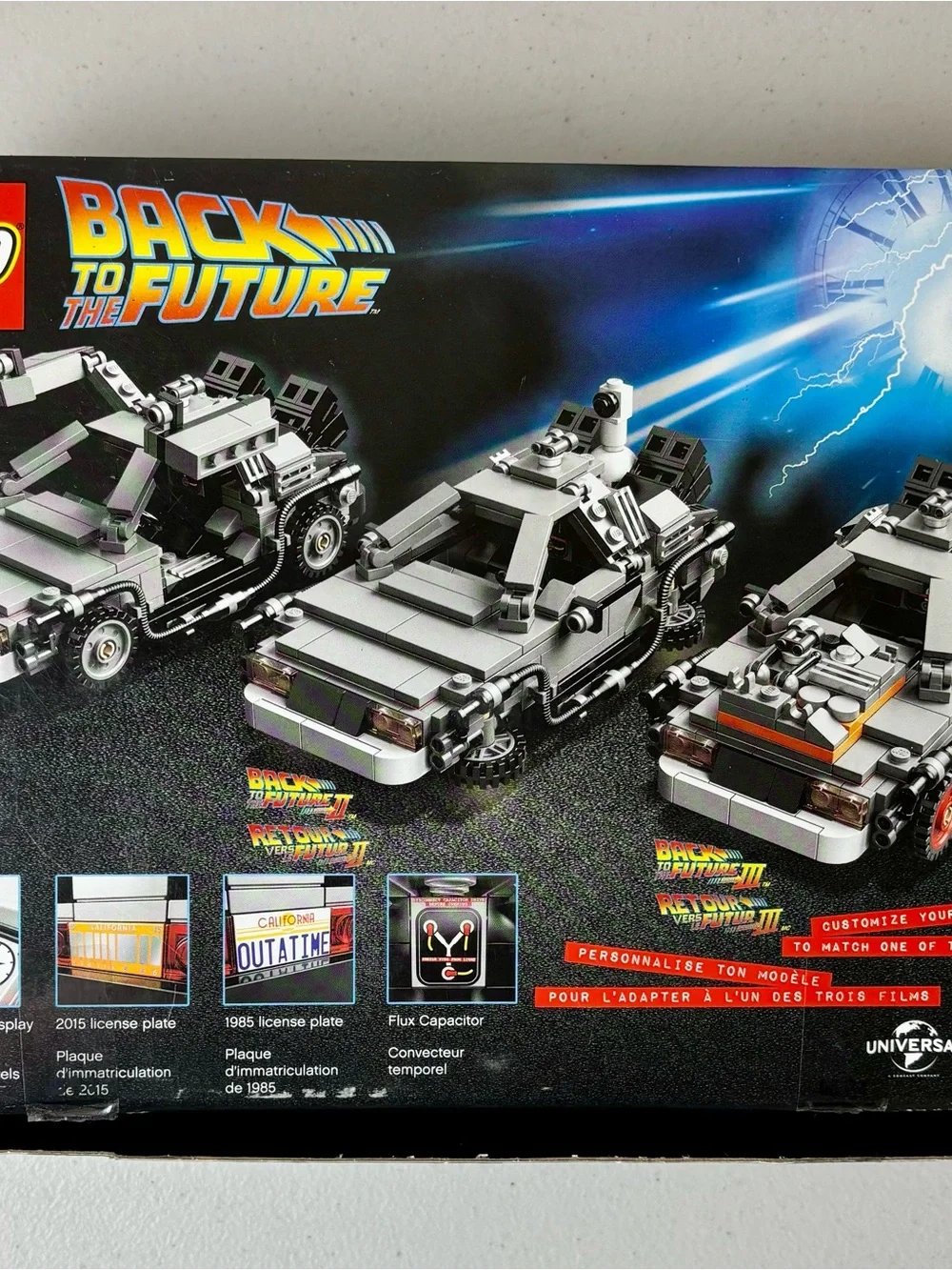 Lego: Delorean Back To The Future Set 21103 Complete
